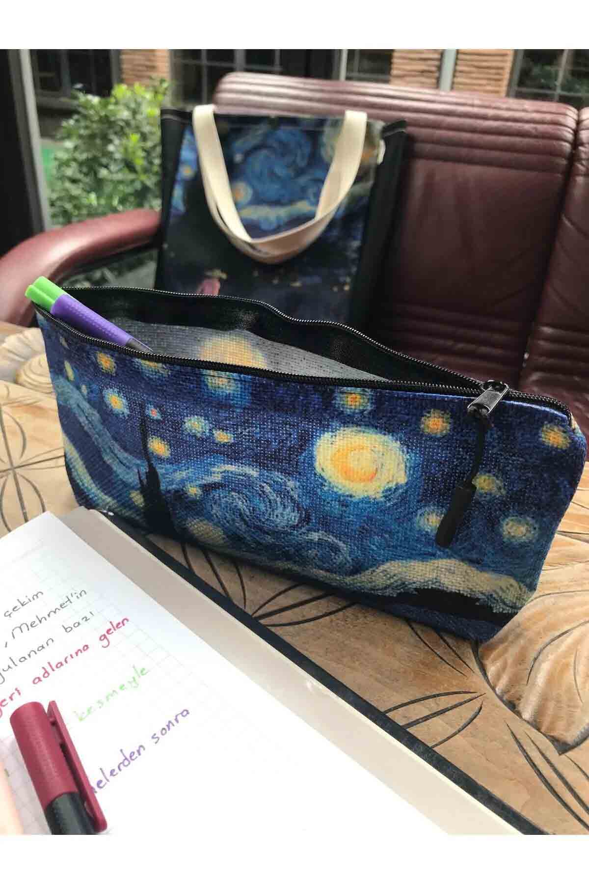 Vincent Van Gogh Kanvas Bez Kalemlik