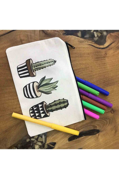 Kalemlik Geometrik Kaktüs