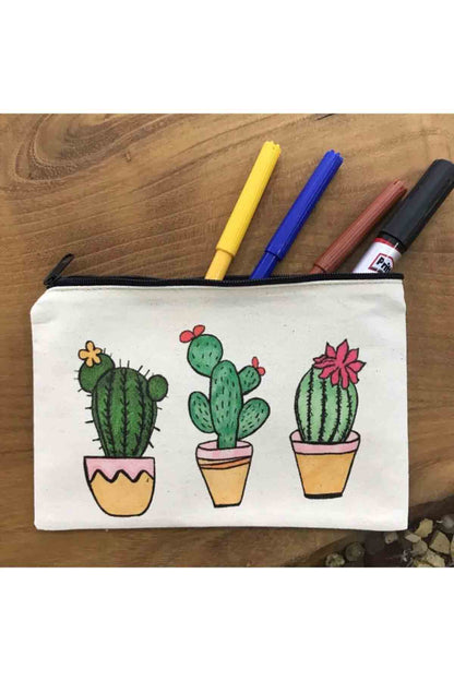 Kalemlik 3'lü Kaktüs