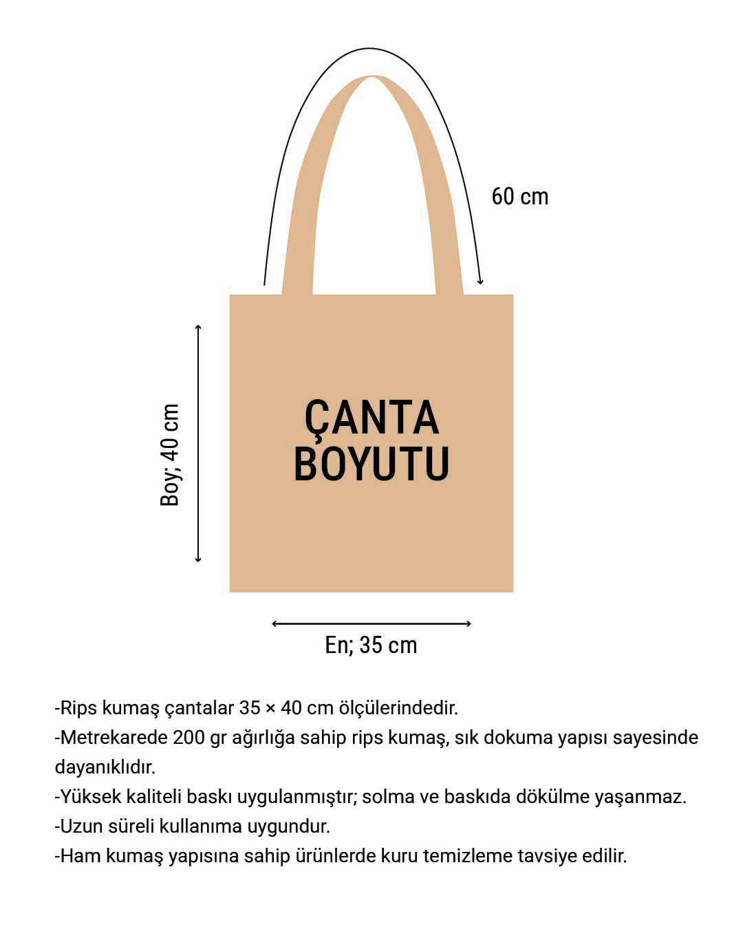 Leonardo Da Vinci Kalın Kumaş Çanta